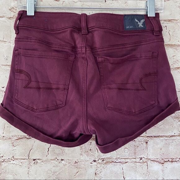 American Eagle high rise shortie shorts - Picture 2 of 4